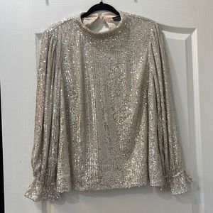 Lane Bryant Sequin Top